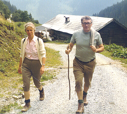 Bild 7: Besonders das Wandern im Gebirge hat einen hohen Gesundheits- und Erlebniswert; Copyright: Deutsche Vereinigung Morbus Bechterew e.V.