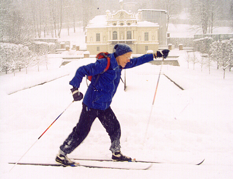 Bild 8: Skilanglauf - als Morbus-Bechterew-Therapie hervorragend geeignet; Copyright: Deutsche Vereinigung Morbus Bechterew e.V.